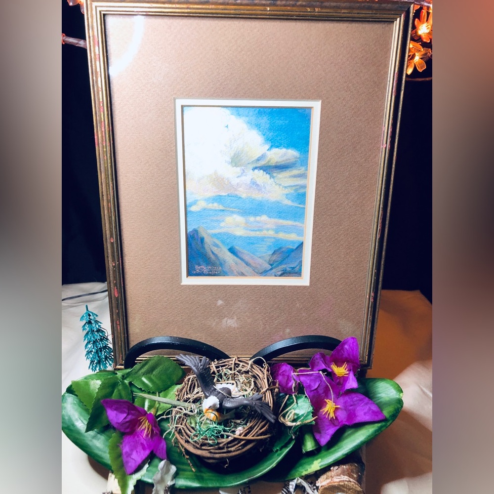 Vintage Frame “ Shaffer” by Betty Wilson.